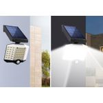 Casa si Gradina - Corpuri si surse de iluminat - Iluminat exterior - Lampi solare - Lampa Solara MRG MYT66B, cu telecomanda, 66SMD, Negru - Infinity.ro