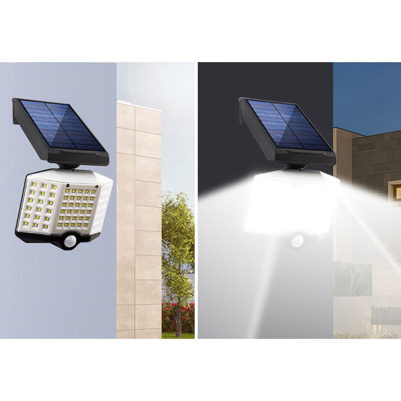 Casa si Gradina - Corpuri si surse de iluminat - Iluminat exterior - Lampi solare - Lampa Solara MRG MYT66B, cu telecomanda, 66SMD, Negru - Infinity.ro