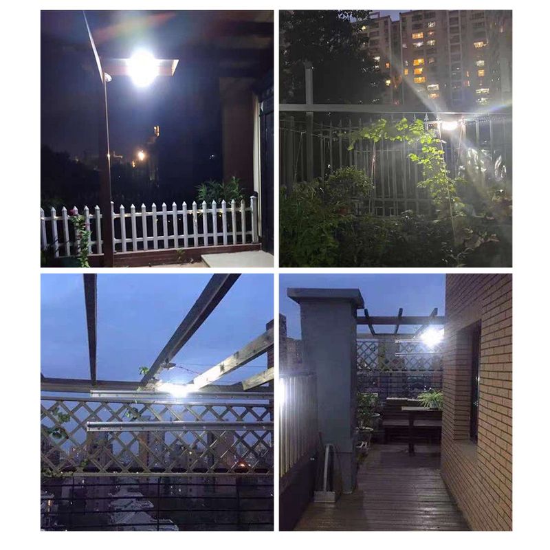 Casa si Gradina - Corpuri si surse de iluminat - Iluminat exterior - Lampi solare - Lampa Solara MRG MYT66B, cu telecomanda, 66SMD, Negru - Infinity.ro