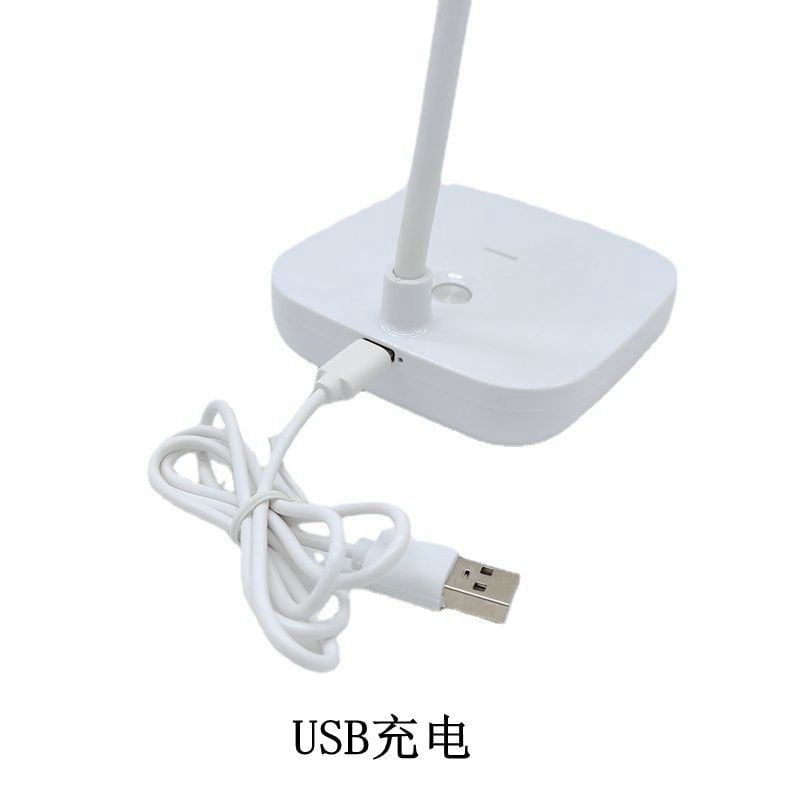 Casa si Gradina - Corpuri si surse de iluminat - Veioze si lampi - Lampi de veghe - Lampa LED Flexibila de Birou MRG M1961 , Reincarcabila, Touch , Alba - Infinity.ro