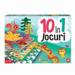 Jucarii, Copii si Bebe - Jucarii si jocuri - Jocuri si puzzle - Jocuri de societate - Set 10 jocuri in 1 - Infinity.ro