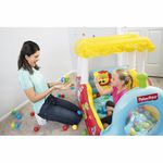 Jucarii, Copii si Bebe - Jucarii si jocuri - Jucarii de exterior - Spatii de joaca si accesorii - Centru bestway de joaca trenuletul gonflabil fisher price cu 25 mingi, bw93537 - Infinity.ro