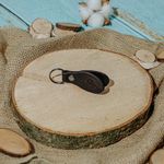 Fashion, accesorii si bijuterii - Barbati - Accesorii barbati - Alte accesorii barbati - Breloc Premium din Piele HH950 Personalizat Model Rotund 7x3 cm - Infinity.ro