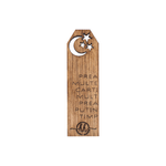Carti si Birotica - Carti - Accesorii pentru cititori - Semn de carte Personalizabil, HandyHands, luna si stele 3 cm x 10 cm - Infinity.ro