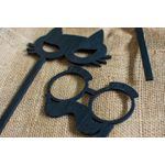 Casa si Gradina - Decoratiuni - Decoratiuni petrecere - Accesorii pentru petrecere - Set Accesorii din Lemn HH823 Personalizate Cabina foto Oglinda Magica Propsuri - Infinity.ro