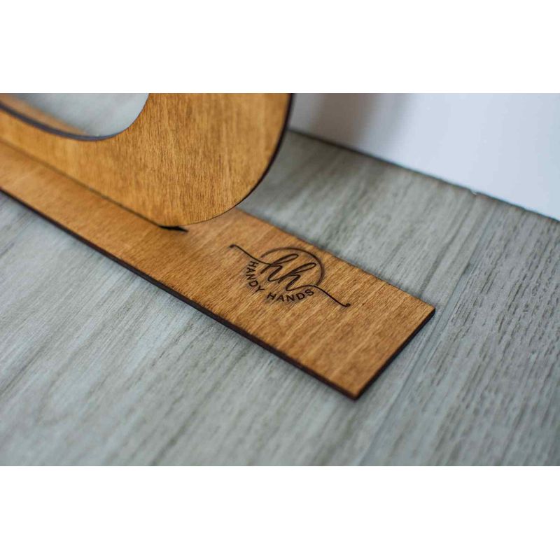 Casa si Gradina - Decoratiuni - Decoratiuni petrecere - Accesorii pentru petrecere - Decor Sedinta foto HH827 Cifra Trei din Lemn 25x30 cm - Infinity.ro