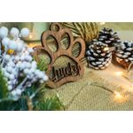 Casa si Gradina - Decoratiuni - Decoratiuni de sezon - Glob de Craciun Personalizat HH888 din Lemn Model Labuta Catel - Infinity.ro