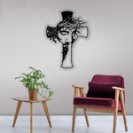 Casa si Gradina - Decoratiuni - Decoratiuni perete - Decor perete Personalizabil Cruce cu Iisus HHH227 din lemn - 28 L x 38 H (cm) - Infinity.ro