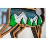 Casa si Gradina - Decoratiuni - Decoratiuni perete - Decor Personalizabil HandyHands din lemn mai multe straturi cerb - 25 L x 26 H (cm) - Infinity.ro