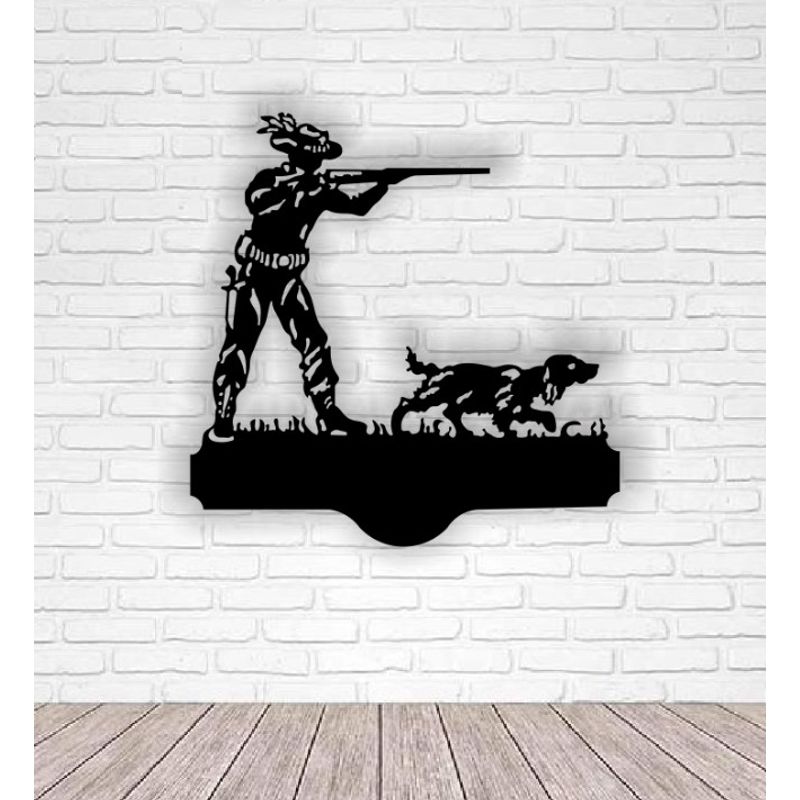 Casa si Gradina - Decoratiuni - Decoratiuni perete - Decor perete Personalizabil Pancarta Adresa Vanator HHH549 din lemn - 29 L x 29 H (cm) - Infinity.ro