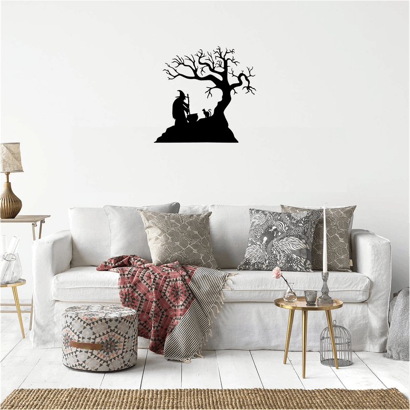 Casa si Gradina - Decoratiuni - Decoratiuni perete - Decor perete Halloween HH810 din lemn - 40 L x 37 H (cm) - Infinity.ro