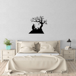 Casa si Gradina - Decoratiuni - Decoratiuni perete - Decor perete Halloween HH810 din lemn - 40 L x 37 H (cm) - Infinity.ro