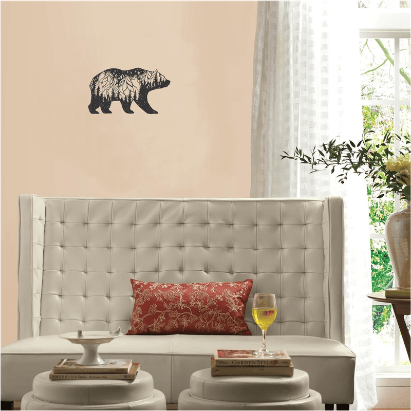 Casa si Gradina - Decoratiuni - Decoratiuni perete - Decor perete Urs HH822 din lemn - 32 L x 18 H (cm) - Infinity.ro