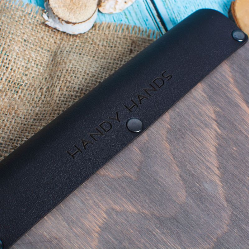 Carti si Birotica - Papetarie - Agende si calendare - Agende si carnete - Agenda Premium din lemn HH934 cu margine de Piele Personalizata dimensiune A5 17.3x21 cm - Infinity.ro