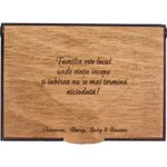 Fashion, accesorii si bijuterii - Femei - Bijuterii femei - Cutii bijuterii - Cutie Personalizata din Lemn HH1552 pentru Poze 16x11x5 cm - Infinity.ro