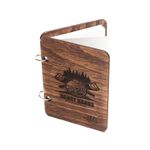 Carti si Birotica - Papetarie - Agende si calendare - Agende si carnete - Agenda din lemn HH929 Personalizata de Tip Carte - 12x16 cm - Infinity.ro