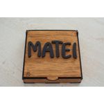 Fashion, accesorii si bijuterii - Femei - Bijuterii femei - Cutii bijuterii - Cutie Personalizabila, HandyHands, Personalizata din lemn - 26 L x 26 H (cm), Alb - Infinity.ro