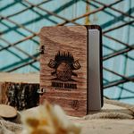 Carti si Birotica - Papetarie - Agende si calendare - Agende si carnete - Agenda din lemn HH929 Personalizata de Tip Carte - 12x16 cm - Infinity.ro