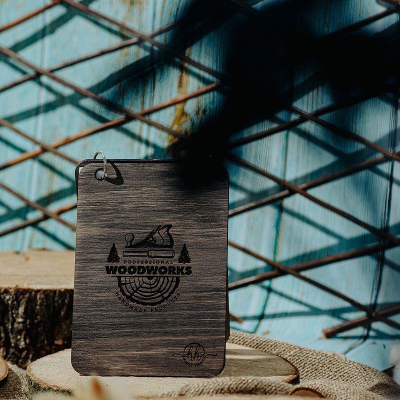 Carti si Birotica - Papetarie - Agende si calendare - Agende si carnete - Agenda din lemn HH928 Personalizata de Tip Flip - 15x21.5 cm - Infinity.ro