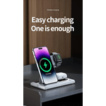 Laptop, Telefoane si Tablete - Telefoane mobile si accesorii - Accesorii Telefoane - Incarcatoare telefoane - Incarcator wireless fast charger, Omega, A80, Alb - Infinity.ro