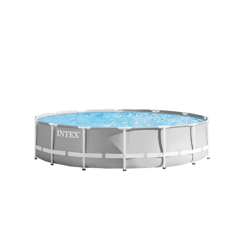 Jucarii, Copii si Bebe - Jucarii si jocuri - Jucarii de exterior - Piscine copii - Piscina intex cadru metalic cu pompa de filtrare prism frame 427 cm x 107 cm, 26720gn - Infinity.ro