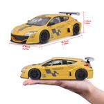 Jucarii, Copii si Bebe - Jucarii si jocuri - Vehicule si jucarii cu telecomanda - Masinute - Macheta masinuta bburago 1:24 renault megane trophy galben metalizat, bb20001b-22115 - Infinity.ro