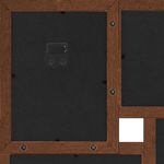 Market - Cadouri - Rame si albume foto - Rama foto colaj, maro inchis, 24 x foto (13x18 cm), MDF - Infinity.ro