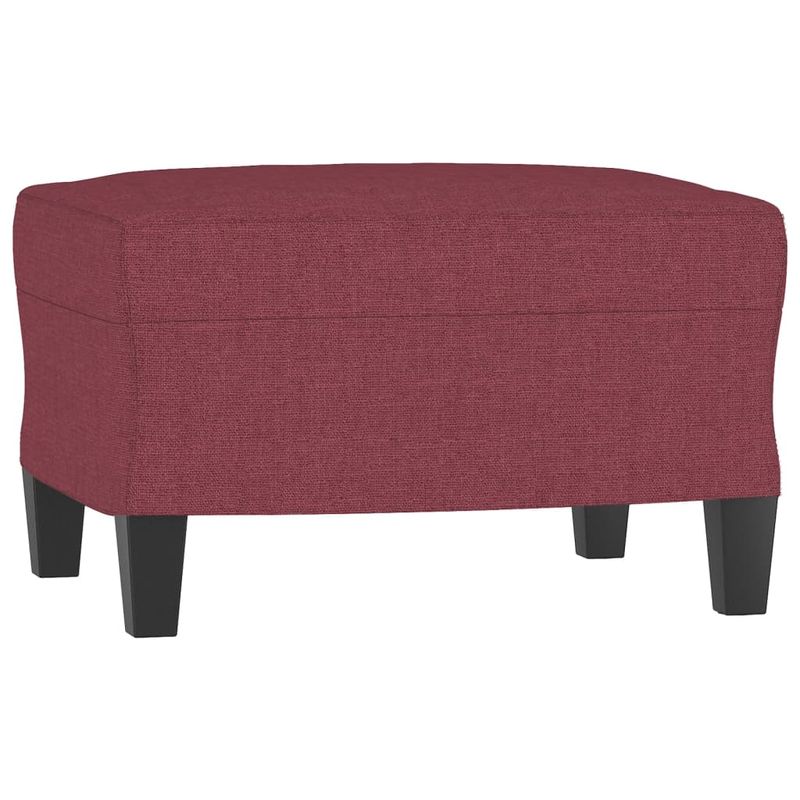 Casa si Gradina - Mobilier - Seturi de mobilier - Seturi living - Set canapea cu perne, 3 piese, rosu vin, material textil - Infinity.ro