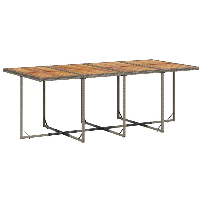 Casa si Gradina - Gradina si terasa - Mobilier exterior - Seturi mobila gradina - Set mobilier gradina cu perne, 9 piese, gri, poliratan - Infinity.ro