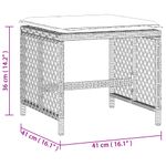 Casa si Gradina - Gradina si terasa - Mobilier exterior - Scaune si sezlonguri gradina - Scaune de gradina cu perne, 4 buc. gri deschis poliratan - Infinity.ro