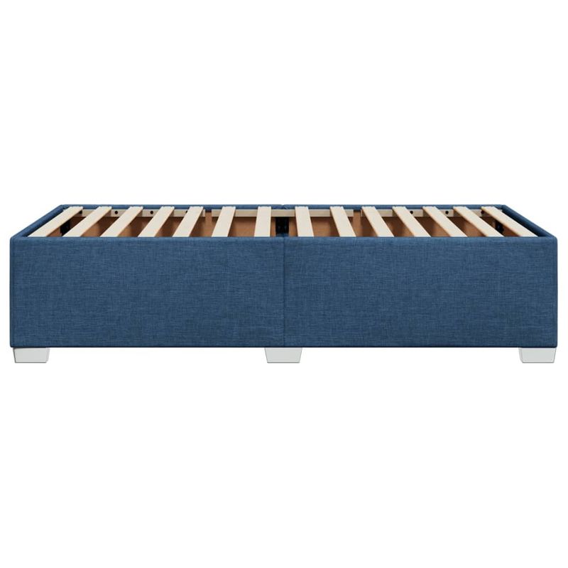 Casa si Gradina - Mobilier - Paturi si accesorii - Paturi - Cadru de pat, albastru, 80x200 cm, material textil - Infinity.ro