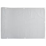 Casa si Gradina - Gradina si terasa - Garduri, panouri si accesorii - Paravan de gradina, gri, 300x75 cm, PVC - Infinity.ro