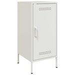 Casa si Gradina - Mobilier - Comode si corpuri - Comode - Dulap, alb, 36x39x79 cm, otel laminat la rece, cantitate în pachet: 2 - Infinity.ro