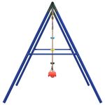 Jucarii, Copii si Bebe - Jucarii si jocuri - Jucarii de exterior - Spatii de joaca si accesorii - Set leagan de exterior, cu leagan și leagan cu disc, roșu - Infinity.ro
