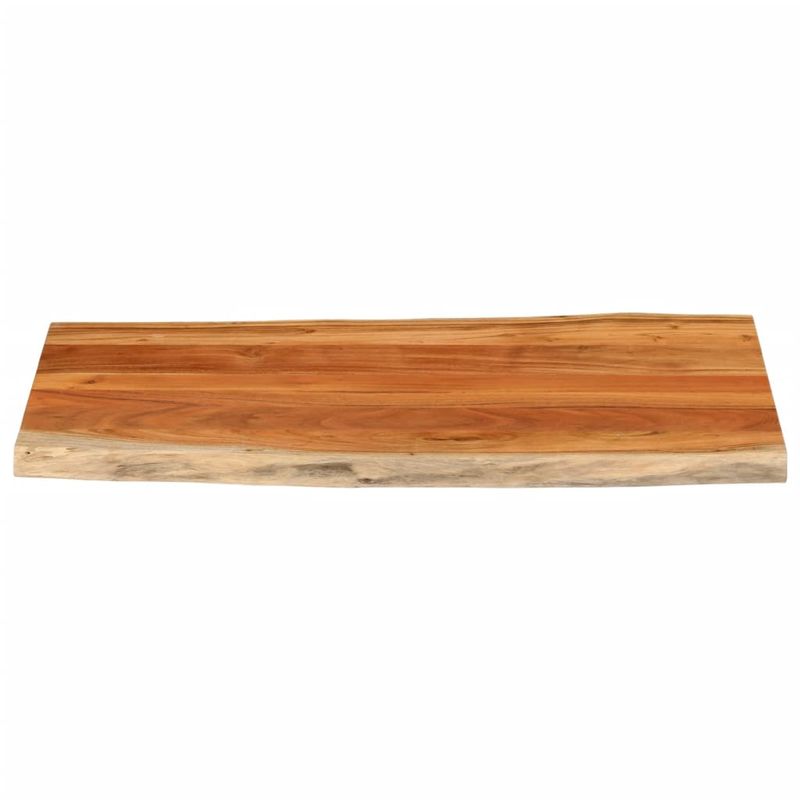 Casa si Gradina - Mobilier - Feronerie si accesorii mobila - Blat masa, 110x60x3,8cm, dreptunghiular lemn acacia margine vie - Infinity.ro