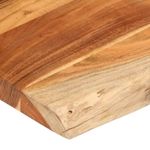 Casa si Gradina - Mobilier - Feronerie si accesorii mobila - Blat masa, 110x60x3,8cm, dreptunghiular lemn acacia margine vie - Infinity.ro