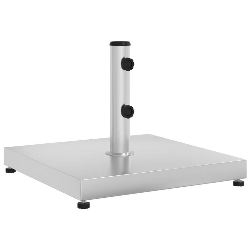 Casa si Gradina - Gradina si terasa - Umbrele si pavilioane - Umbrele - Suport umbrela pentru stalpi Ø32/38/48 mm, 28 kg, patrat - Infinity.ro
