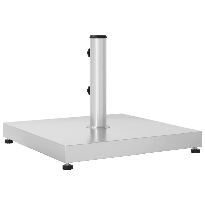 Casa si Gradina - Gradina si terasa - Umbrele si pavilioane - Umbrele - Suport umbrela pentru stalpi Ø32/38/48 mm, 28 kg, patrat - Infinity.ro