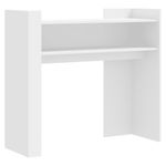 Casa si Gradina - Mobilier - Comode si corpuri - Console - Masa consola, alb, 100x35x90 cm, lemn prelucrat - Infinity.ro
