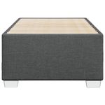 Casa si Gradina - Mobilier - Paturi si accesorii - Paturi - Cadru de pat, gri inchis, 90x190 cm, material textil - Infinity.ro
