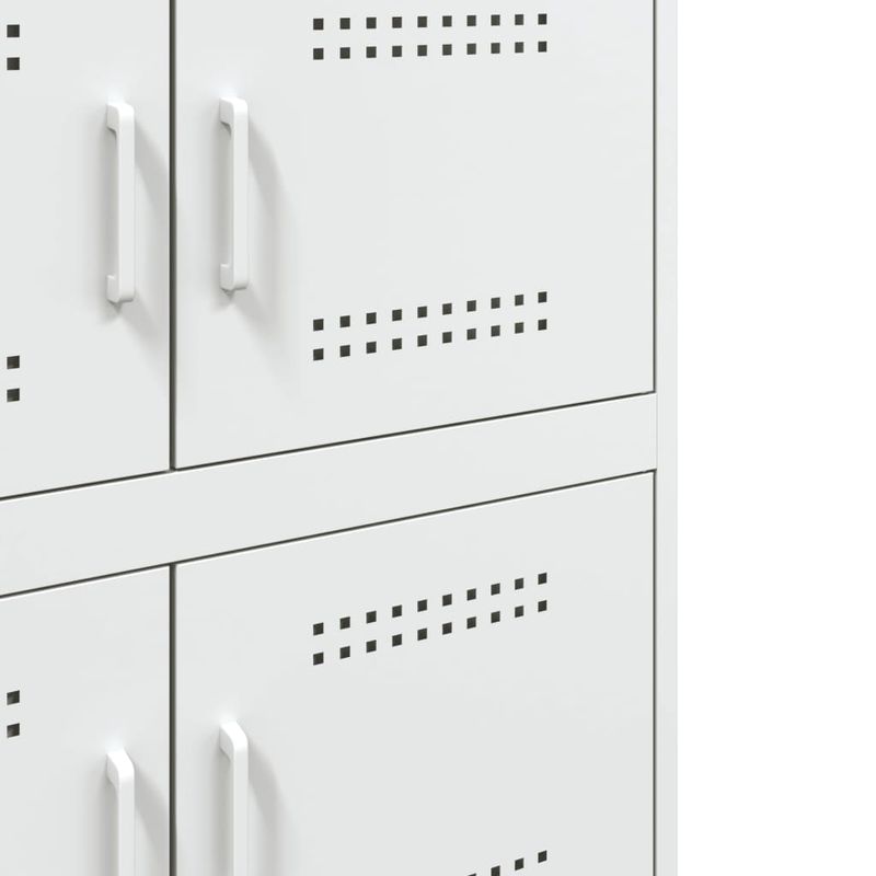 Casa si Gradina - Mobilier - Comode si corpuri - Comode - Dulap, alb, 68x39x79 cm, otel - Infinity.ro