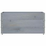 Casa si Gradina - Mobilier - Feronerie si accesorii mobila - Rame pentru paleti 3 buc. Gri 120x80 cm lemn masiv de pin - Infinity.ro