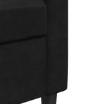Casa si Gradina - Mobilier - Seturi de mobilier - Seturi living - Set de canapele cu perne, 2 piese, negru, catifea - Infinity.ro