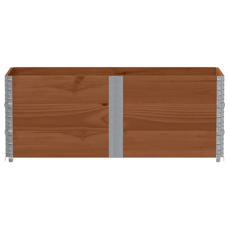 Casa si Gradina - Gradinarit si plante - Plante si ghivece - Ghivece si suporturi - Jardiniera de gradina, maro, 150x50 cm, lemn masiv de pin, mărime 150x50x60.5 cm - Infinity.ro