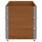 Casa si Gradina - Gradinarit si plante - Plante si ghivece - Ghivece si suporturi - Jardiniera de gradina, maro, 150x50 cm, lemn masiv de pin, mărime 150x50x60.5 cm - Infinity.ro