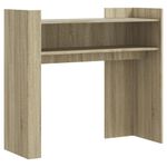 Casa si Gradina - Mobilier - Comode si corpuri - Console - Masuta consola, stejar sonoma, 100x35x90 cm, lemn prelucrat - Infinity.ro