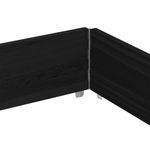 Casa si Gradina - Gradinarit si plante - Plante si ghivece - Ghivece si suporturi - Jardiniera de gradina, negru, 150x100 cm, lemn masiv pin, mărime 150x100x21.5 cm - Infinity.ro