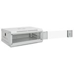 PC, gaming si accesorii - Componente PC - Componente - Hard Disk-uri - Dulap de server montat pe perete, 4U, 19" IP20, 53x40x21 cm, gri - Infinity.ro