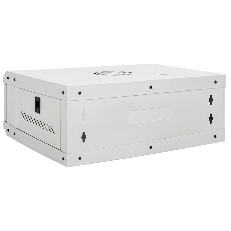 PC, gaming si accesorii - Servere - Cabinete metalice - Dulap de server montat pe perete, 4U, 19" IP20, 53x40x21 cm, gri - Infinity.ro
