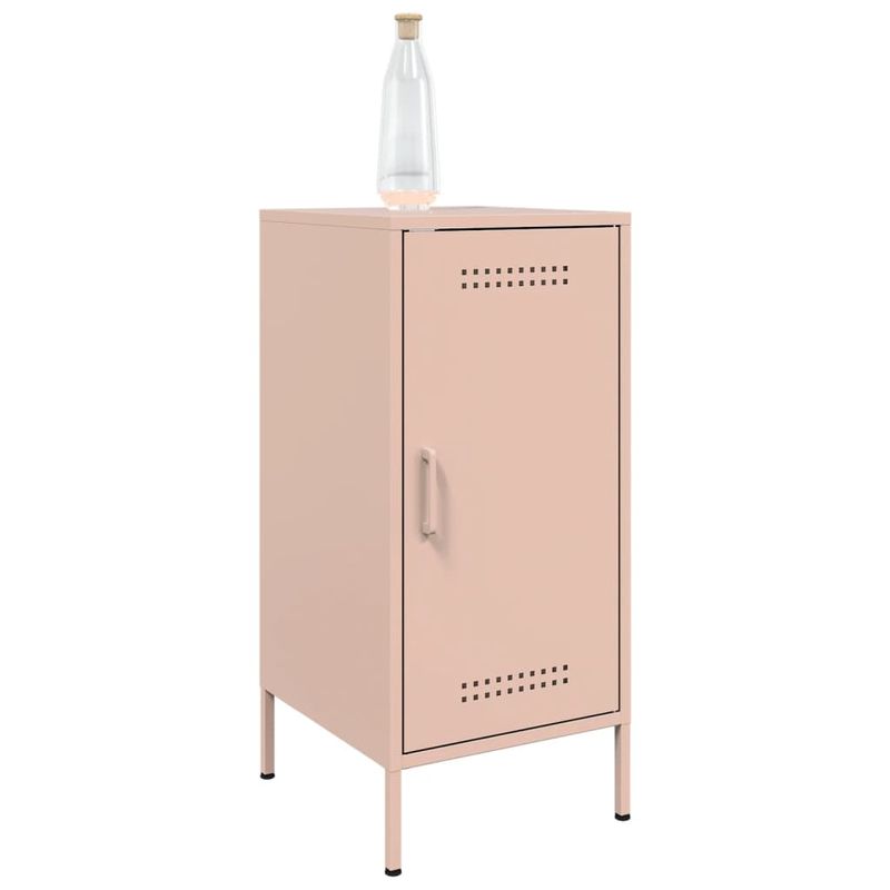 Casa si Gradina - Mobilier - Comode si corpuri - Comode - Dulap, roz, 36x39x79 cm, otel laminat la rece, cantitate în pachet: 1 - Infinity.ro